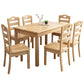 Rectangle Wood Table Contemporary Style Dining Table with 4 Legs Clearhalo 'Dining Tables & Seating' 'Dining Tables' 'dining_table' 'furn' 'furn_dining_table' 'Furniture' 'Kitchen & Dining Furniture' 1200x1200_5d5deac3-974d-4780-a968-b4b8c558f303
