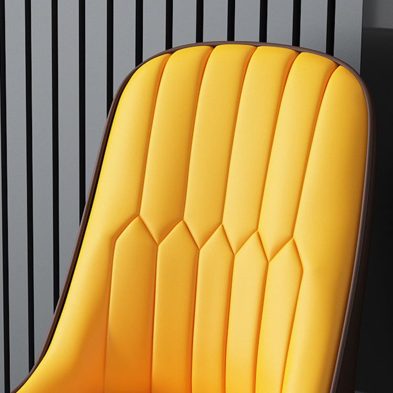 Nordic Style Kitchen Metal Dining Chair Dining Parsons Armless Side Chairs Clearhalo ' kitchen&dining_furn' 'Dining Chairs' 'Dining Tables & Seating' 'dining_chair' 'furn' 'furn_dining_chair' 'Furniture' 'furniture_dining_chair' 'Kitchen & Dining Furniture' 'kitchen' 1200x1200_5d5e0b66-8fd1-4b26-820e-af58ca61a641