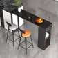 Pedestal Sintered Stone Bar Table Modern Dining Table with Storage Shelves Clearhalo 'Bar Furniture' 'Bar Tables' 'bar_tables' 'furn' 'furn_bar_tables' 'Furniture' 'Kitchen & Dining Furniture' 1200x1200_5d620ca5-7007-405d-9006-826e99b99430