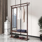 Modern Style Wardrobe Home Wooden Wardrobe Armoire with Mirror