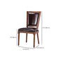 Rustic Style Open Back Brown Solid Wood Home Dining Side Chair Clearhalo 'Dining Chairs' 'Dining Tables & Seating' 'dining_chair' 'furn' 'furn_dining_chair' 'Furniture' 'Kitchen & Dining Furniture' 1200x1200_5d6445c6-15e1-4ed6-98ee-9e032d2fa9ef