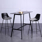 Industrial White Upholstered Barstool Black Indoor Tall Stool with Bucket Seat Clearhalo 'Bar Furniture' 'Bar Stools' 'bar_stools' 'furn' 'furn_bar_stools' 'furniture_bar_stools' 'Kitchen & Dining Furniture' 'kitchen&dining_furn' 'kitchen' 'kitchen_furn' Furniture' 1200x1200_5d6619d7-c298-45ff-9ed4-440393a05e97