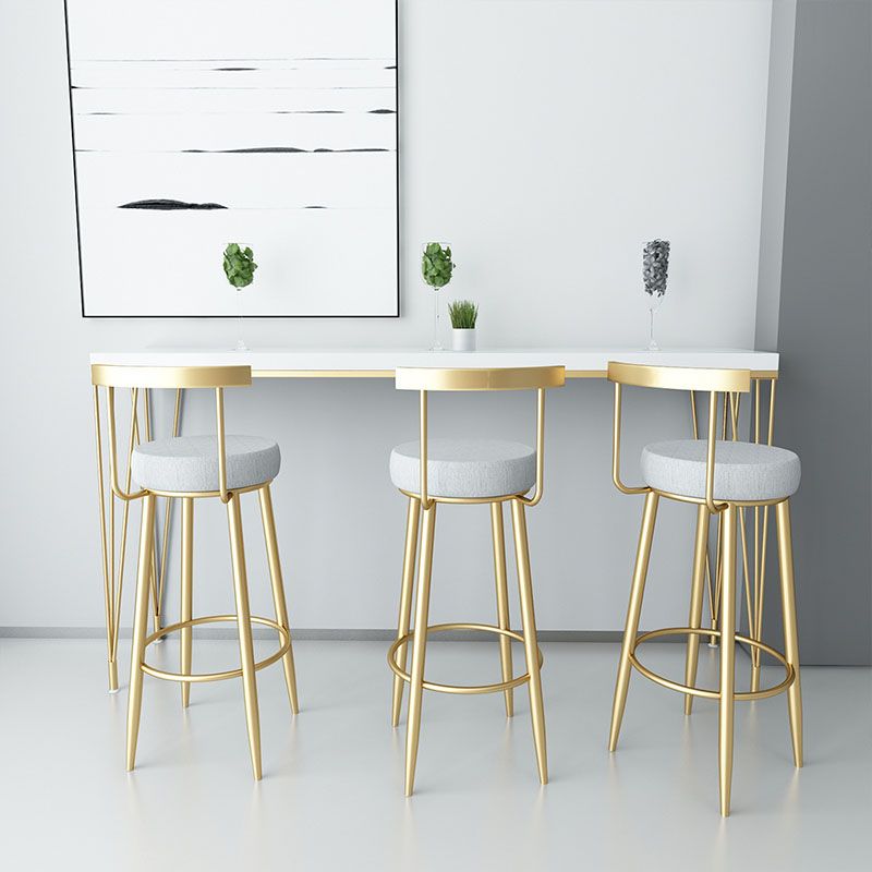 Modern Style Metal Bar Stool with Footrest and Low Back Casual Bar Stool Clearhalo 'Bar Furniture' 'Bar Stools' 'bar_stools' 'furn' 'furn_bar_stools' 'furniture_bar_stools' 'Kitchen & Dining Furniture' 'kitchen&dining_furn' 'kitchen' 'kitchen_furn' Furniture' 1200x1200_5d68fc38-30b4-47ee-aa62-260ae15b908a
