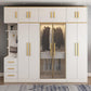 Contemporary Style Wardrobe Wooden Wardrobe Closet with Drawer Clearhalo 'Armoires & Wardrobes' 'armoires_wardrobes' 'Bedroom Furniture' 'furn' 'furn_armoires_wardrobes' 'Furniture' 1200x1200_5d6acdaf-709d-4399-a6bd-6baf810758a9