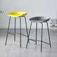 Modern Bar Stool Armless Plastic Indoor Barstool with Footrest Steel Base Clearhalo 'Bar Furniture' 'Bar Stools' 'bar_stools' 'furn' 'furn_bar_stools' 'furniture_bar_stools' 'Kitchen & Dining Furniture' 'kitchen&dining_furn' 'kitchen' 'kitchen_furn' Furniture' 1200x1200_5d6b5fd8-eb9d-400c-9b4b-a6cc20da2518