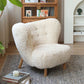 Basic Four Leg Lounge Chair Fixed Back Side Chair for Living Room Clearhalo 'Accent Chairs' 'accent_chairs' 'Chairs & Seating' 'furn' 'furn_accent_chairs' 'Furniture' 'Living Room Furniture' 1200x1200_5d6e229c-dd36-4139-b953-5b1e7229f89a
