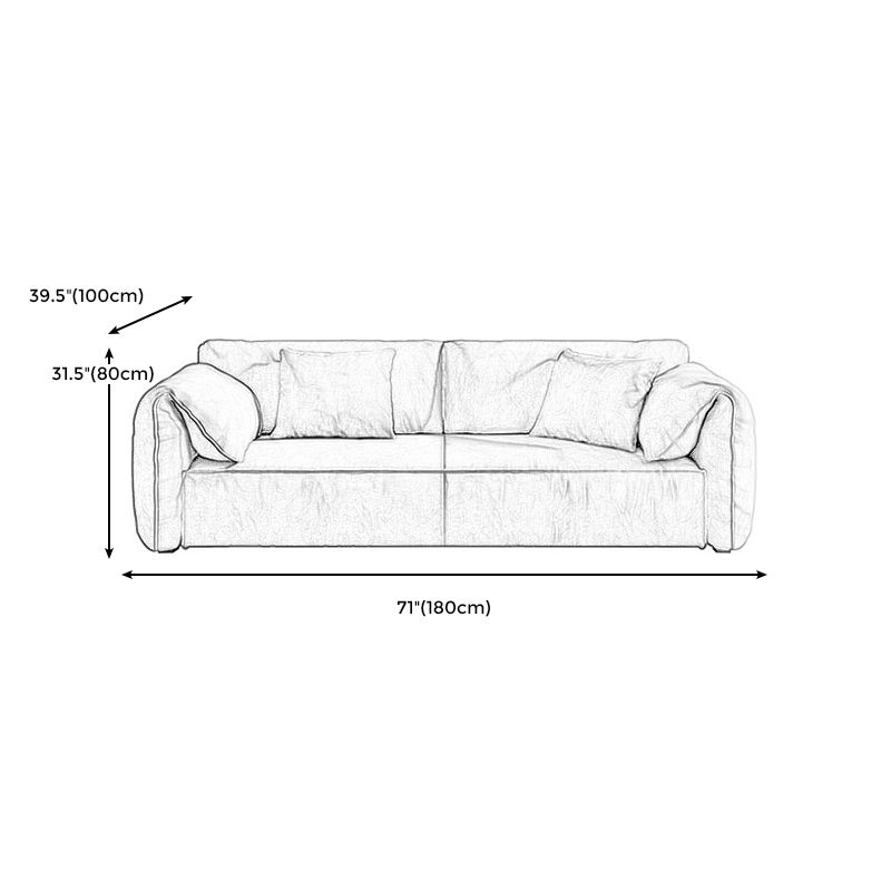 フェイクレザーステーションリビングルーム枕トップアーム緑の座席