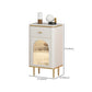 Commode classique de coffre de rangement de Glam de coffre de stockage en pierre de largeur de 11,7 pouces