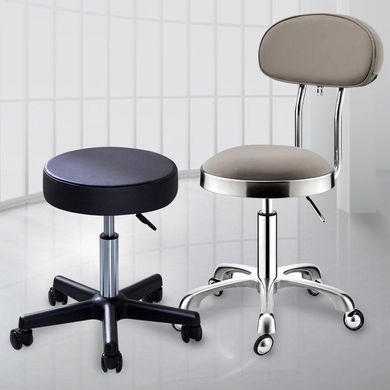 Modern Adjustable Rotatable Counter Stool Steel Kitchen Bar Stool with Cushion Clearhalo 'Bar Furniture' 'Bar Stools' 'bar_stools' 'furn' 'furn_bar_stools' 'furniture_bar_stools' 'Kitchen & Dining Furniture' 'kitchen&dining_furn' 'kitchen' 'kitchen_furn' Furniture' 1200x1200_5d7493b8-c8e7-402b-a2ea-ff36c08ce915