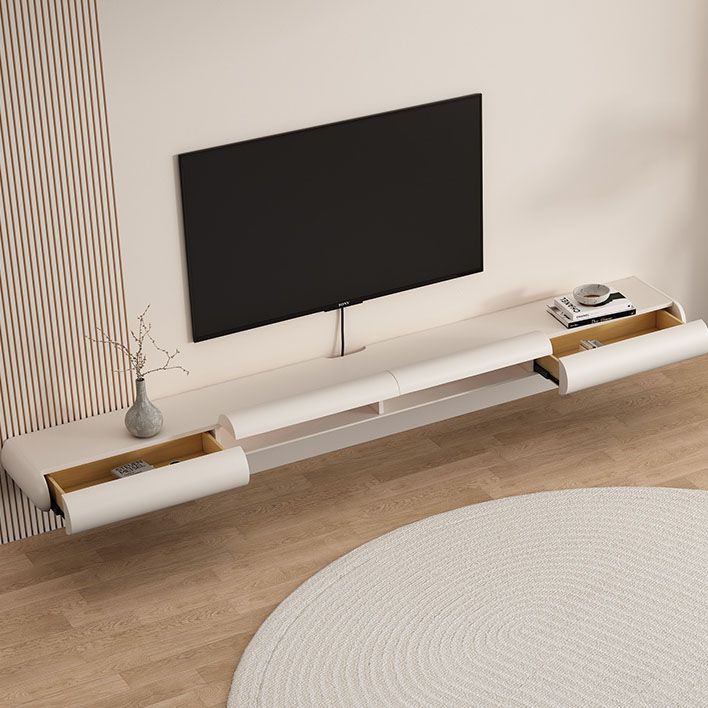 Wooden Media Console Wall Mounted TV Media Stand for Living Room Clearhalo 'furn' 'furn_tv_stands_entertainment_centers' 'Furniture' 'Living Room Furniture' 'TV Stands & Entertainment Centers' 'TV Stands & Media Storage Furniture' 'tv_stands_entertainment_centers' 1200x1200_5d774d4d-1d02-4e78-9109-6b527e0f8db0