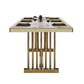 Metal Traditional Luxury Rectangle Table Sintered Stone Table with Metal Trestle Clearhalo ' dining_table' 'Dining Tables & Seating' 'Dining Tables' 'furn' 'furn_dining_table' 'Furniture' 'furniture_dining_table' 'Kitchen & Dining Furniture' 'kitchen&dining_furn' 'kitchen' 'kitchen_dining_table' 1200x1200_5d77a10d-d145-4cf5-93ca-37928efb8720