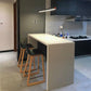 Rectangle Bar Dining Table Wood Contemporary Bar Table with Sled Base Clearhalo 'Bar Furniture' 'Bar Tables' 'bar_tables' 'furn' 'furn_bar_tables' 'Furniture' 'furniture_bar_tables' 'Kitchen & Dining Furniture' 1200x1200_5d77df4d-c0a3-4c12-b34d-eec8449721d0