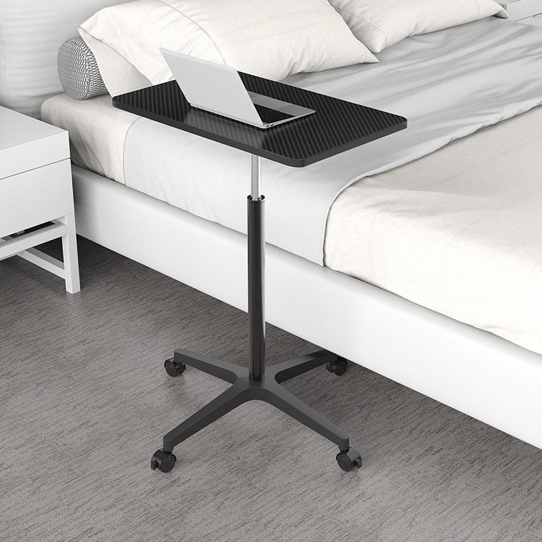 Altezza rettangolare Distanza Desktop Regolable Gamba da tavolo con ruote a tracota