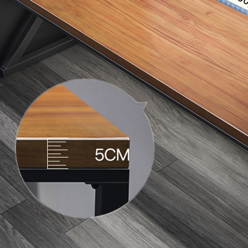 Desca da gioco in legno in solido moderno 29,53 pollici di computer rettangolare alto