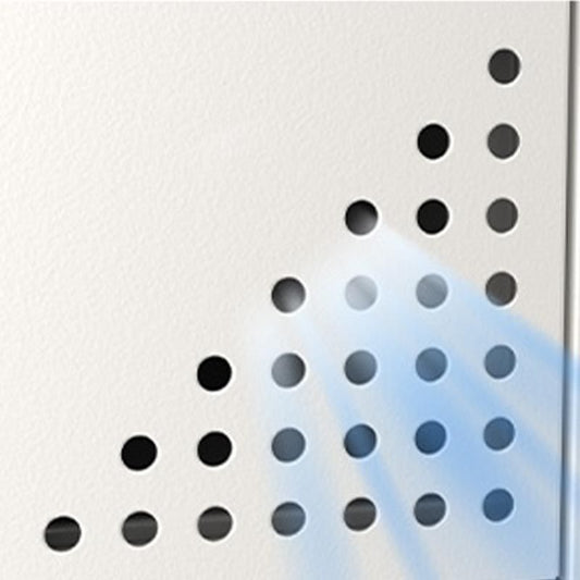 Armario de acabado mate de metal con puerta con bisagras gabinete de almacenamiento de estilo moderno