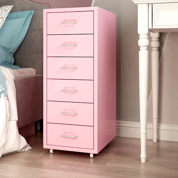 Archivos contemporáneos Pedestal de archivo de archivo de fuego de acero marco de acero para oficina