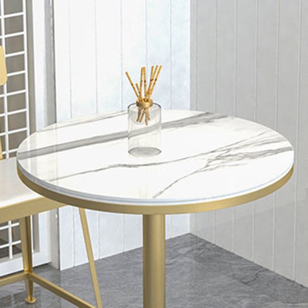 Contemporary Round Bar Dining Table Indoor Bar Height Pub Table Iron Base Clearhalo 'Bar Furniture' 'Bar Tables' 'bar_tables' 'furn' 'furn_bar_tables' 'Furniture' 'furniture_bar_tables' 'Kitchen & Dining Furniture' 'kitchen&dining_furn' 'kitchen' 1200x1200_5d7f7023-fa32-4032-bcb8-29a495f61e3a