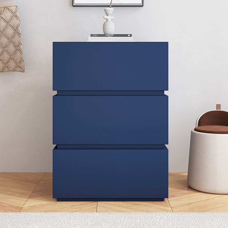 Cassa di accento rettangolo da 21 "contemporanei, cassa di legno con cassetti