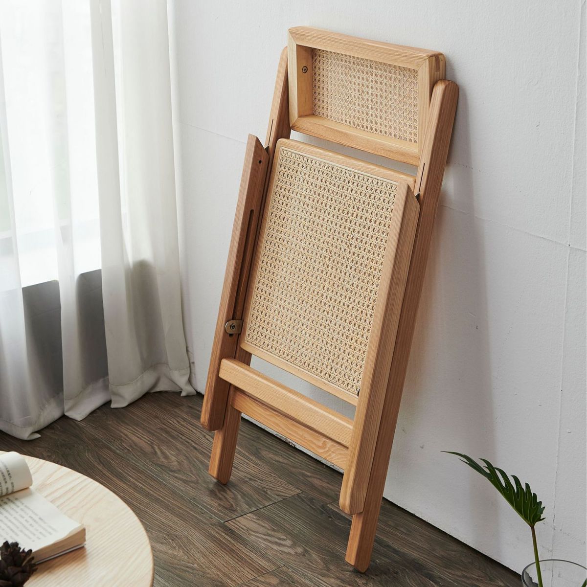 Contemporary Open Back Side Chair Solid Wood Matte Finish Dining Armless Chair Clearhalo ' kitchen&dining_furn' 'Dining Chairs' 'Dining Tables & Seating' 'dining_chair' 'furn' 'furn_dining_chair' 'Furniture' 'furniture_dining_chair' 'Kitchen & Dining Furniture' 'kitchen' 1200x1200_5d82506e-846b-4e1a-8d23-f02999816cde