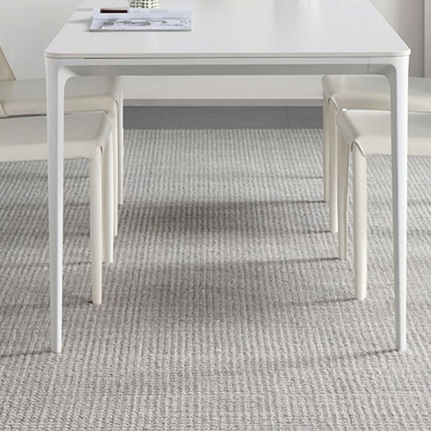 Modern 1/4/5/6/7 Pieces White Dining Set Sintered Stone Dining Table Set with Chairs Clearhalo 'Dining Room Sets' 'Dining Tables & Seating' 'dining_room_set' 'furn' 'furn_dining_room_set' 'Furniture' 'furniture_dining_room_set' 'Kitchen & Dining Furniture' 'kitchen&dining_furn' 'kitchen' 1200x1200_5d85d1a9-ed86-4ca7-89ef-ad65a2c63e97