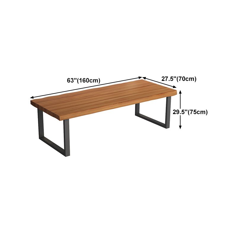 Industrial Style Office Desk Home Rectangle Wooden Writing Desk Clearhalo 'furn' 'furn_office_desk' 'Furniture' 'Office Desks' 'Office Furniture' 'office_desk' 1200x1200_5d87019a-a19d-46d6-8a4e-9a9ef27a88fb