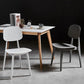 Scandinavian Restaurant Plastic Side Chair Open Back Matte Finish Dining Chair Clearhalo ' kitchen&dining_furn' 'Dining Chairs' 'Dining Tables & Seating' 'dining_chair' 'Furniture' 'furniture_dining_chair' 'Kitchen & Dining Furniture' 'kitchen' 1200x1200_5d888f92-74d6-491a-a581-679cb25df322