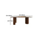 Pine Wood Top Dining Table Modern Solid Wood Table with 3 Legs Clearhalo 'Dining Tables & Seating' 'Dining Tables' 'dining_table' 'furn' 'furn_dining_table' 'Furniture' 'Kitchen & Dining Furniture' 1200x1200_5d89d42a-c812-4702-bfa3-7db56e5096f7