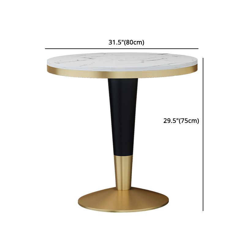 Glam Style Sintered Stone Dining Set 1/2/4/5 Pieces Dining Set for Dining Areas Clearhalo 'Dining Room Sets' 'Dining Tables & Seating' 'dining_room_set' 'furn' 'furn_dining_room_set' 'Furniture' 'furniture_dining_room_set' 'Kitchen & Dining Furniture' 1200x1200_5d8b2a65-db39-4c3d-ab4c-f79ae425f3c5