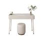 Mesa de tocador de maquillaje moderna para el dormitorio con taburetes 31.5 "altura