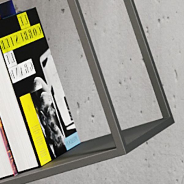 Modernes Bücherregal aus dem Bücherregal Metal Open Regal mit Regalen für Heimbüro