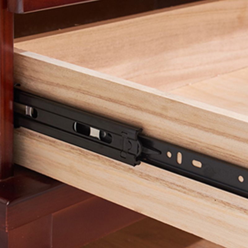 Consola de TV de madera Consola de medios de TV tradicional para sala de estar