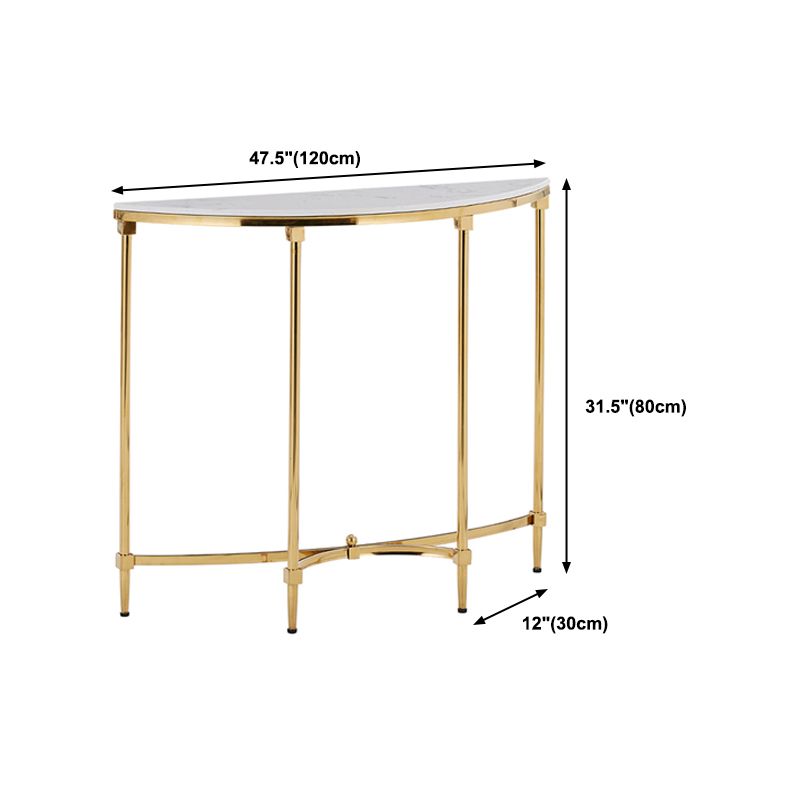 Mesa de acento de consola glamor