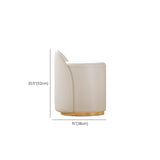 15 "brede Scandinavische ijdelheid tafel houten witte make-up ijdelheid