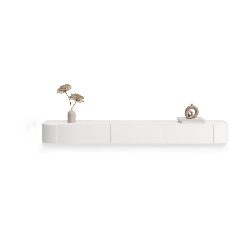 Consola multimedia contemporánea Soporte para TV Consola para TV de madera con cajones