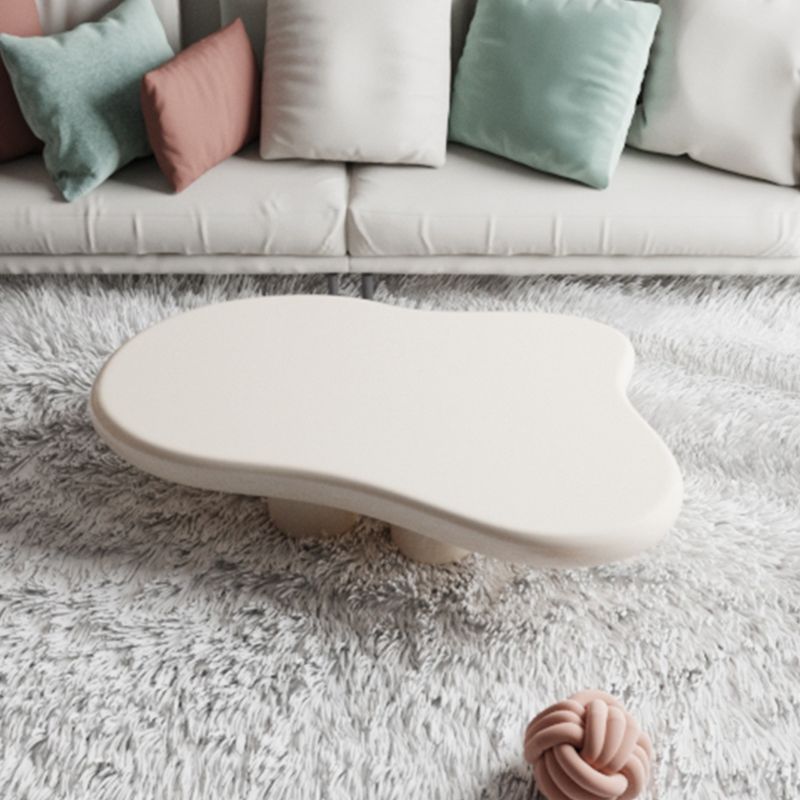 35" Wide Contemporary Coffee Table Wooden Coffee Cocktail Table