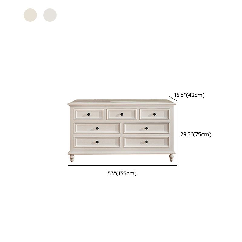 Scandinavian White Wooden Storage Chest Drawers Included for Home Clearhalo 'Bedroom Furniture' 'Dressers & Chests' 'dressers_chests' 'furn' 'furn_dressers_chests' 'Furniture' 1200x1200_5d939d69-d49d-48ac-9640-bddf92e8a16b