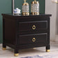 Traditional Accent Table Nightstand Antique Finish Drawer Storage Bed Nightstand Clearhalo 'Bedroom Furniture' 'furn' 'furn_night_stand' 'Furniture' 'night_stand' 'Nightstands' 1200x1200_5d94a9ef-6560-4297-8c5e-6839d66c0874