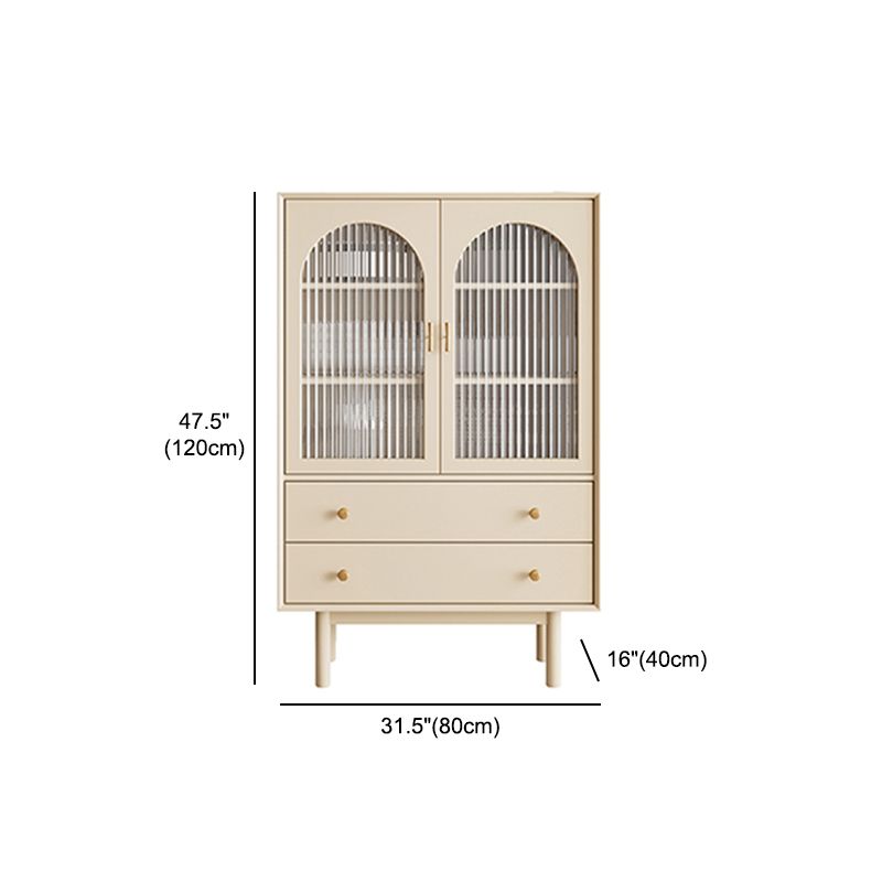 Rattan Living Room Sideboard Cabinet Modern Credenza with Storage and Drawer Clearhalo 'buffet_sideboard' 'Buffets & Sideboards' 'furn' 'furn_buffet_sideboard' 'Furniture' 'furniture_buffet_sideboard' 'Kitchen & Dining Furniture' 1200x1200_5d94ff36-a553-4dff-a10a-f984e1e6960e