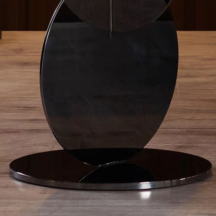 Table d'appoint rond de base de table de base de base de style moderne du milieu du siècle