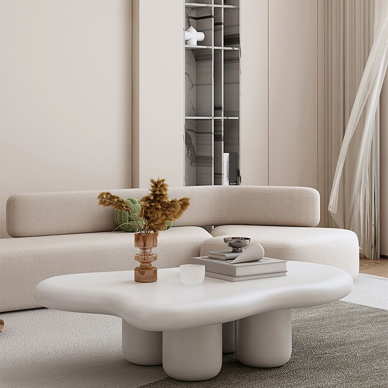 Scandinavian Free Form Coffee Table 3 Legs Wooden Cocktail Table for Living Room Clearhalo 'Coffee & Accent Tables' 'Coffee Tables' 'coffee_tables' 'furn' 'furn_coffee_tables' 'Furniture' 'Living Room Furniture' 1200x1200_5d9c3792-0c9b-4cab-b9a8-8f10851dfa6d