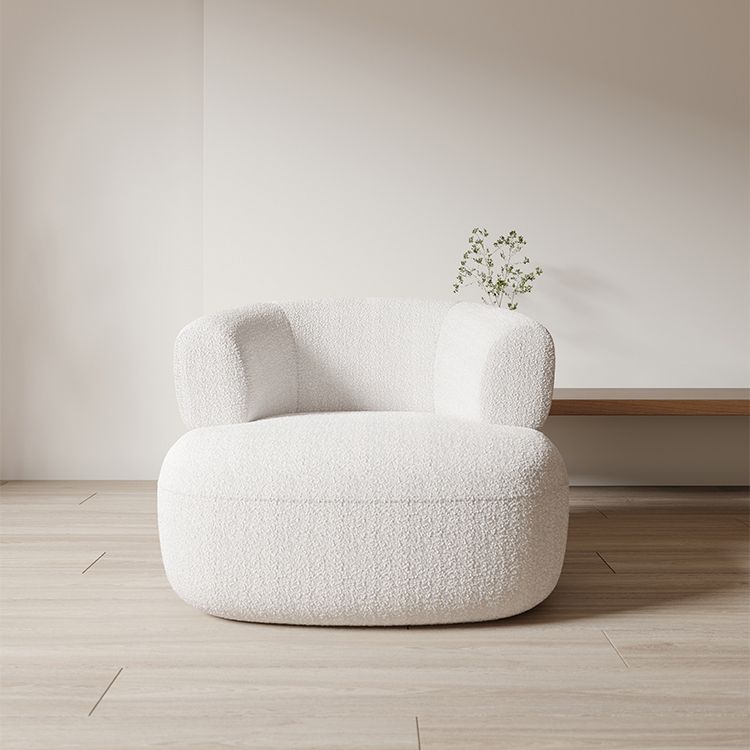 Living Room Modern Accent Armchair Round Arms Fixed Back Armchair Clearhalo 'Accent Chairs' 'accent_chairs' 'Chairs & Seating' 'furn' 'furn_accent_chairs' 'Furniture' 'Living Room Furniture' 1200x1200_5d9c966f-bbb3-4ad8-b267-a4abc8a0e096