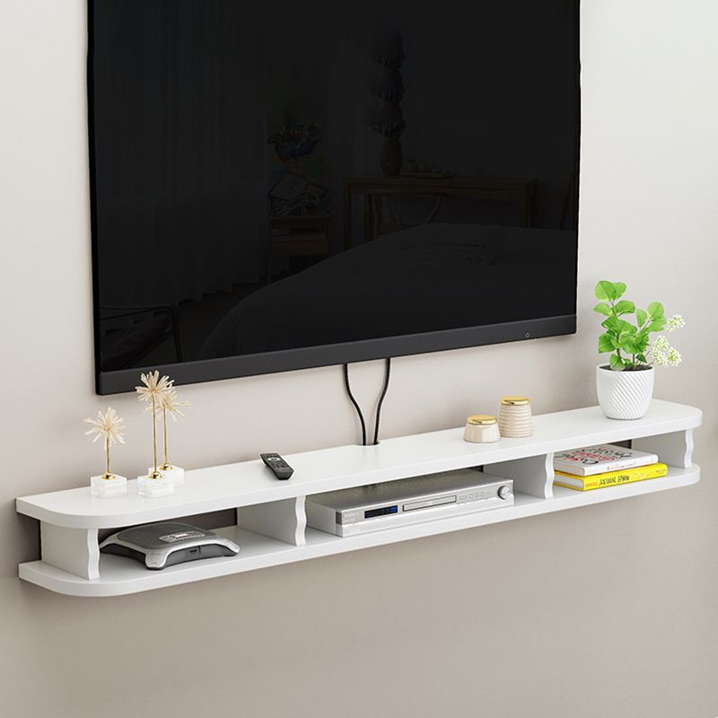 Contemporary Wall-mounted TV Cabinet Faux Wood TV Stand with 4 Shelves Clearhalo 'furn' 'furn_tv_stands_entertainment_centers' 'Furniture' 'Living Room Furniture' 'TV Stands & Entertainment Centers' 'TV Stands & Media Storage Furniture' 'tv_stands_entertainment_centers' 1200x1200_5d9e33c0-aace-4014-9c27-ff896b9439e9
