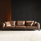Square Arm Sofa Modern Sofa 38.58" D x 34.64" H Sofa with Pillow Clearhalo 'furn' 'furn_sofas' 'Furniture' 'Living Room Furniture' 'Sofa' 'sofas' 1200x1200_5da29835-9e99-4983-9786-cde34adb89f9
