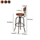 Industrial 1/2/3 Pieces Solid Wood Bar Table Set Adjustable Counter Set for Home Use Clearhalo 'Bar Furniture' 'furn' 'furn_home_bar_bar_sets' 'Furniture' 'Home Bars & Bar Sets' 'home_bar_bar_sets' 'Kitchen & Dining Furniture' 1200x1200_5da2e1c2-1182-4b22-958a-c5cd2770b97a