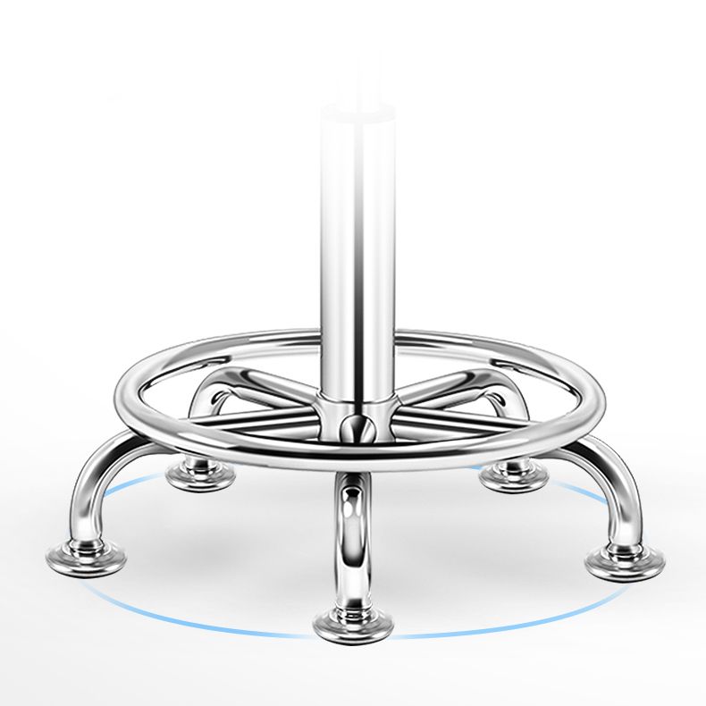 Modern Armless Backrest Counter Stool Steel Bedroom Bar Stool with Cushion Clearhalo 'Bar Furniture' 'Bar Stools' 'bar_stools' 'furn' 'furn_bar_stools' 'furniture_bar_stools' 'Kitchen & Dining Furniture' 'kitchen&dining_furn' 'kitchen' 'kitchen_furn' Furniture' 1200x1200_5da5b0ed-eb3c-430e-bde8-f493a9e3b43a