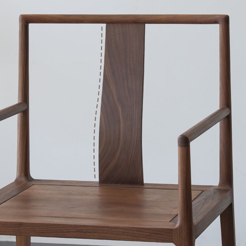 Traditionele eetkamerstoelen massief houten eetkamerstoel met kussen