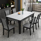 Rectangle Modern Dining Table Sintered Stone Fixed Table with 4 Wood Legs Clearhalo ' dining_table' 'Dining Tables & Seating' 'Dining Tables' 'furn' 'furn_dining_table' 'Furniture' 'furniture_dining_table' 'Kitchen & Dining Furniture' 'kitchen&dining_furn' 'kitchen' 'kitchen_dining_table' 1200x1200_5da6d7d2-58aa-4597-b7bb-f46aae1952d7
