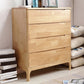 15.6-inch Width Storage Chest Contemporary Solid Wood Dresser