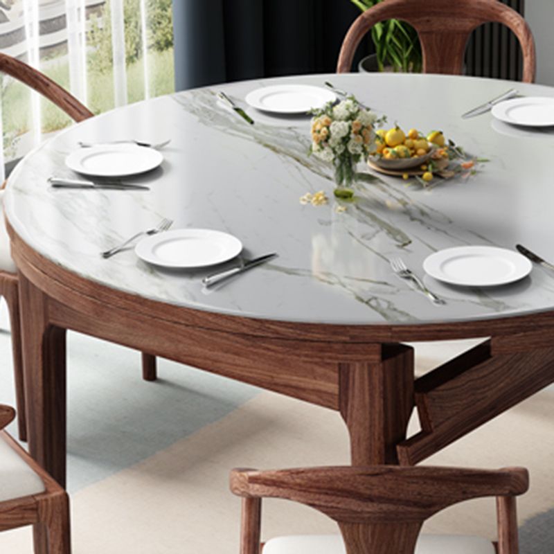 コンテンポラリーダイニングセット1/7 PCS標準の高さのダイニングセットセルフ保存の葉