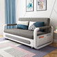 Scandinavian Styled Square Arm Sleeper 33.46"H Sleeper Sofa Bed